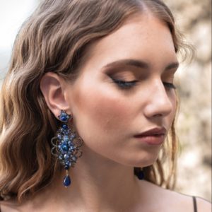 Orecchini Eleganti Handmade Pizzo Chiacchierino