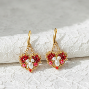 Cuoricini pendenti in oro