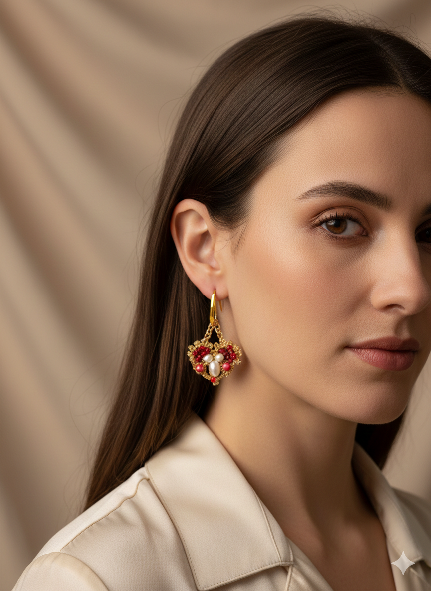 Cuoricini pendenti in oro - immagine 3