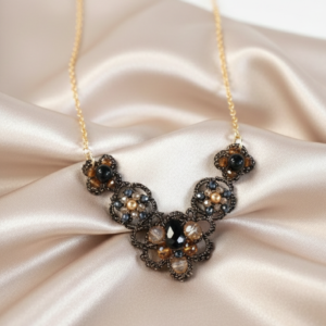 Collana Duchessa nero oro