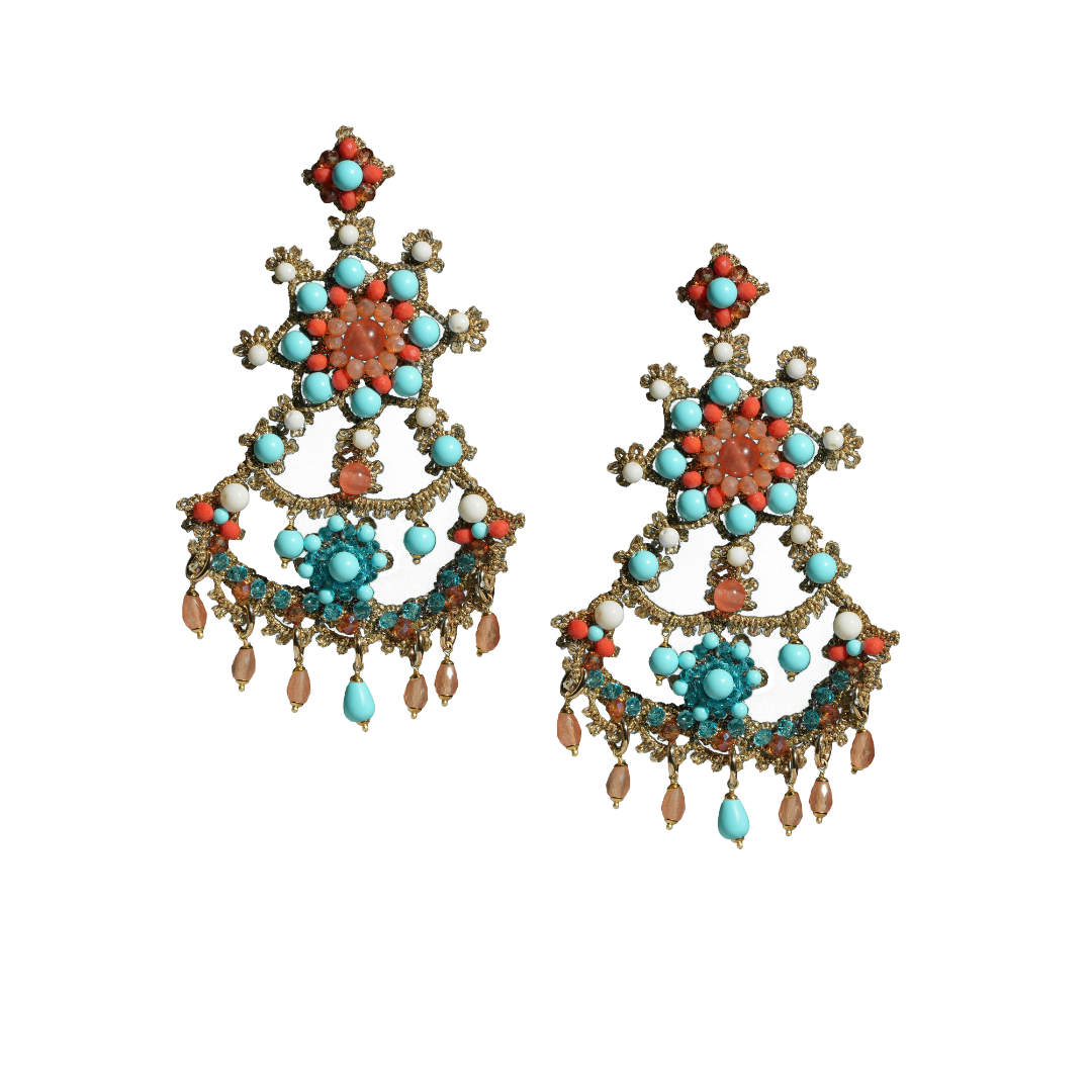 Demetra turchese peach - immagine 3