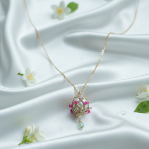 Collana Synphonia fucsia