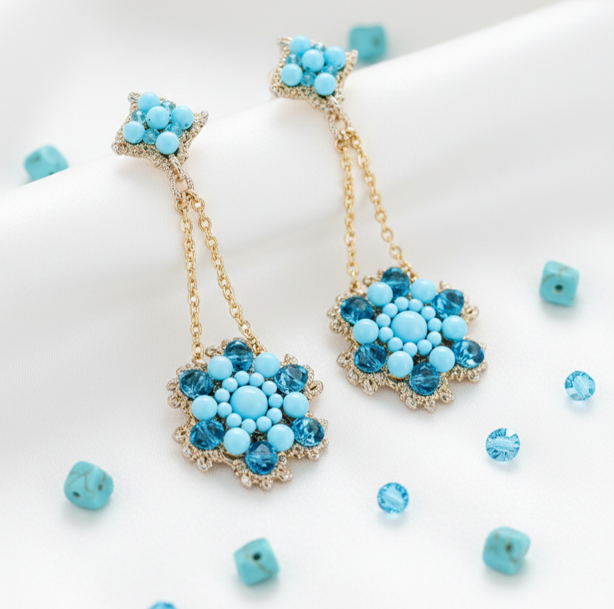 Fiore di Primavera Turchese