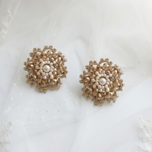 Bottoncino Perle Avorio